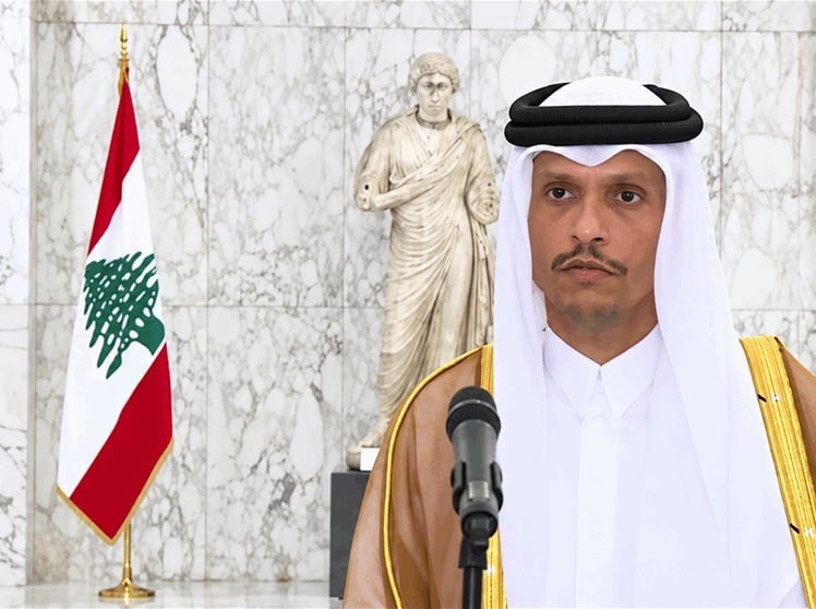 رئيس الوزراء القطري من بعبدا: قطر لديها رؤية وحلول متكاملة لملف الطاقة